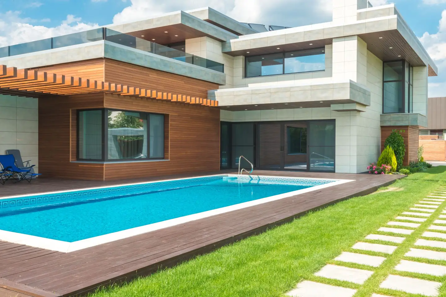 Swimming pool built in Kingstown, NSW